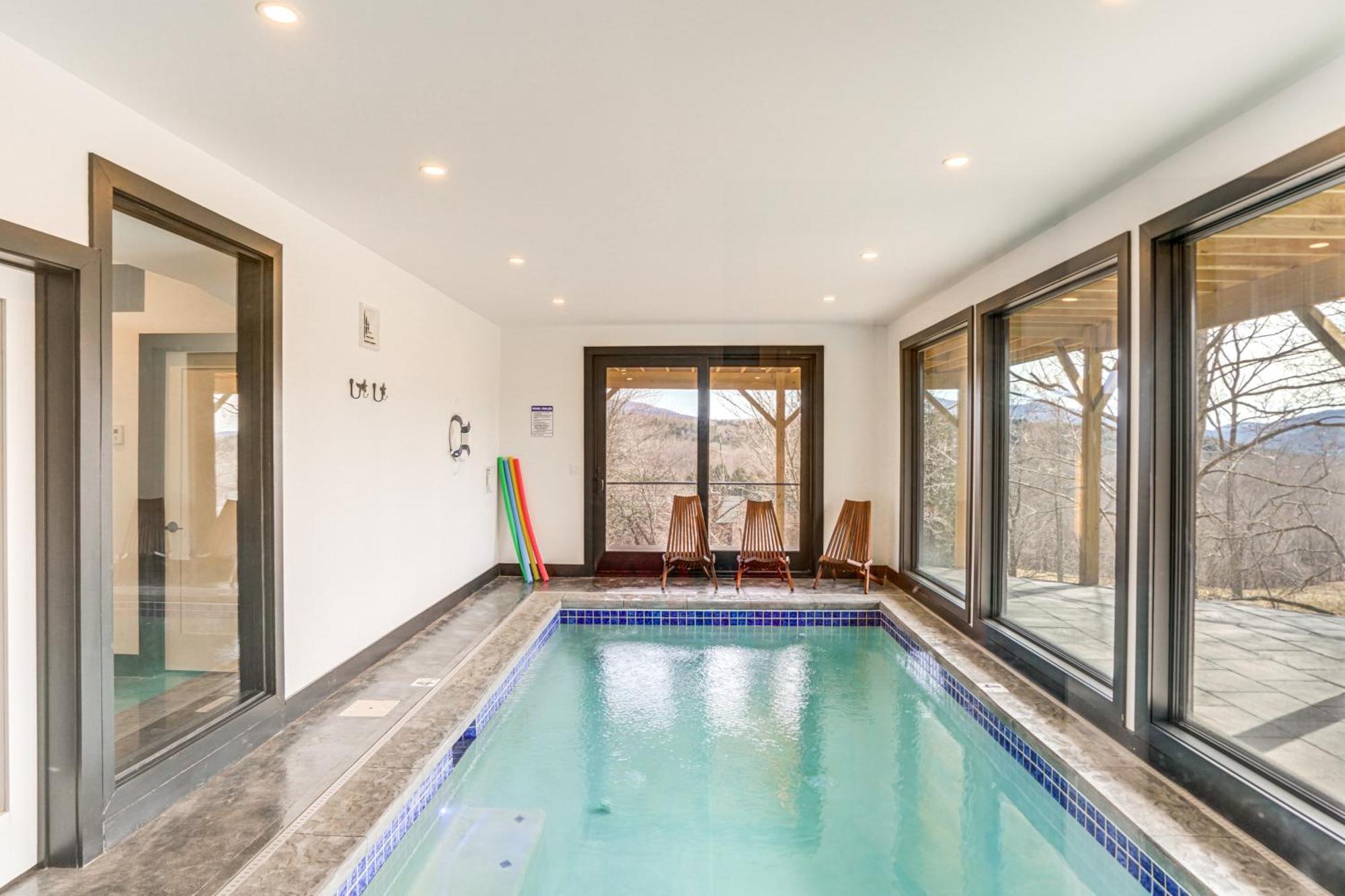 Custom Windham Mtn Villa With Pool, Theater And Views! Ngoại thất bức ảnh